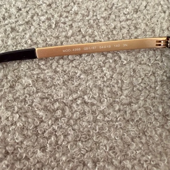 🖤 Versace Black & Gold Cat Eye Sunglasses – Model 4366 - Picture 2 of 8